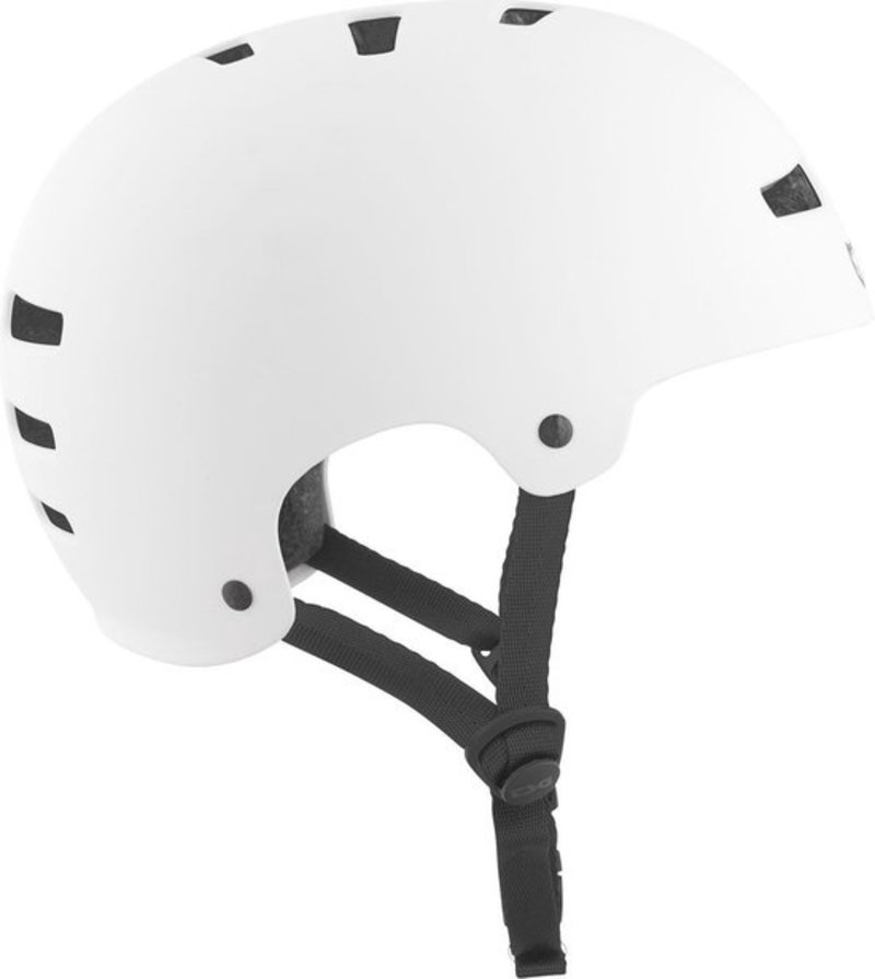 TSG Evolution Helm Solid Satin White