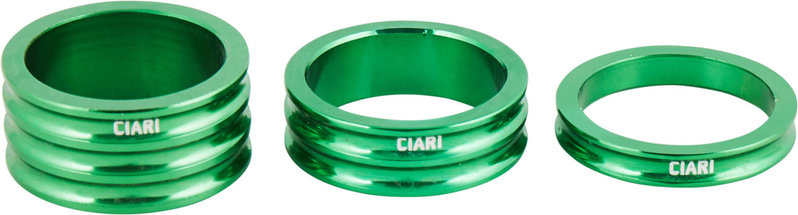 Ciari Anelli Headset spacer set green