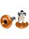 ODI Bar-ends Alloy Orange