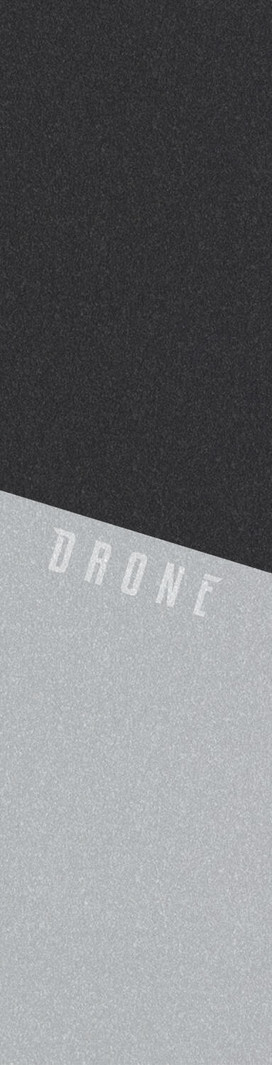 Drone Logo Griptape Black Grey