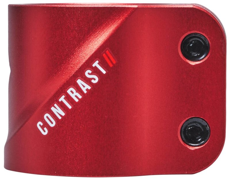 Drone Contrast Double Clamp Red