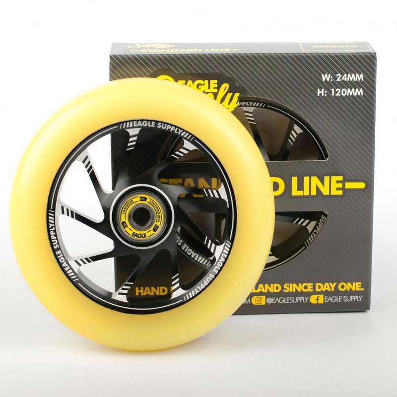 Eagle Supply Team Core Wheels Black/Yellow