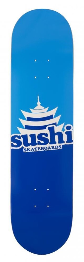 Sushi Pagoda Logo Deck Blue