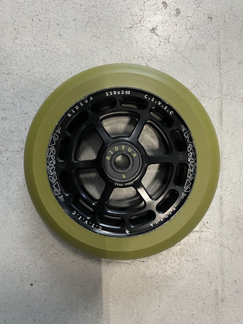 urbanArtt Civic Wheels Black/Army Green