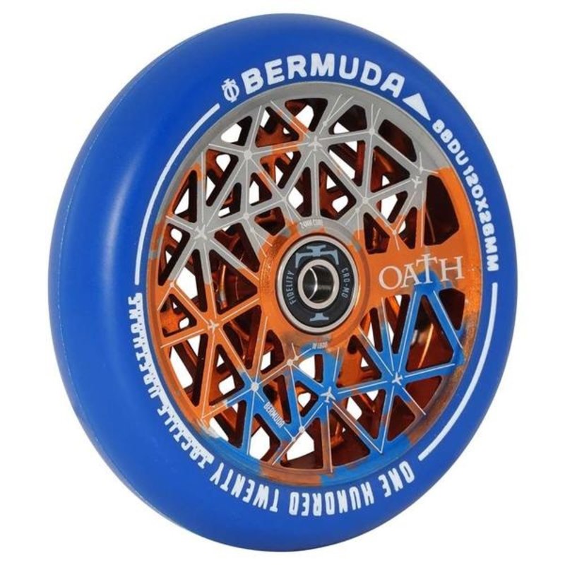 Oath Components Bermuda Wheels Orange/Blue/Titanium