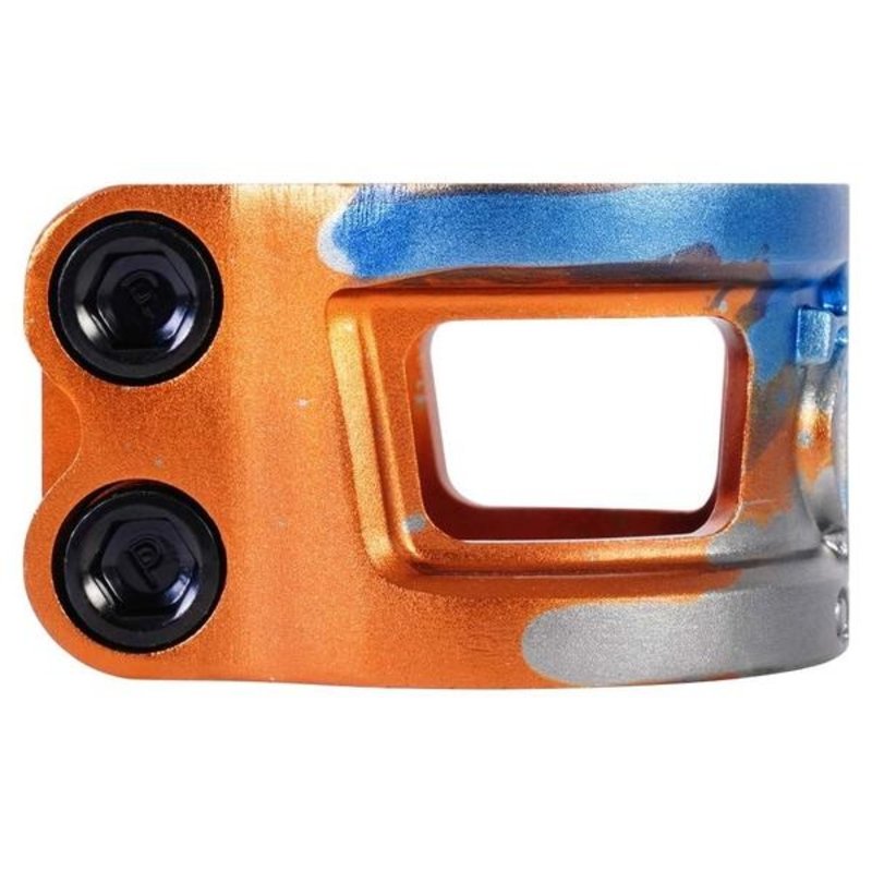 Oath Components Cage V2 Clamp Orange/Blue/Titanium