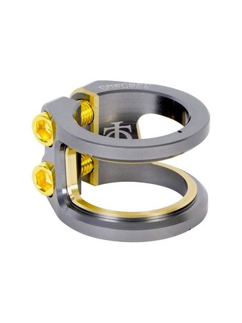 Oath Components Carcass 2 Bolt Clamp Gold/Titanium