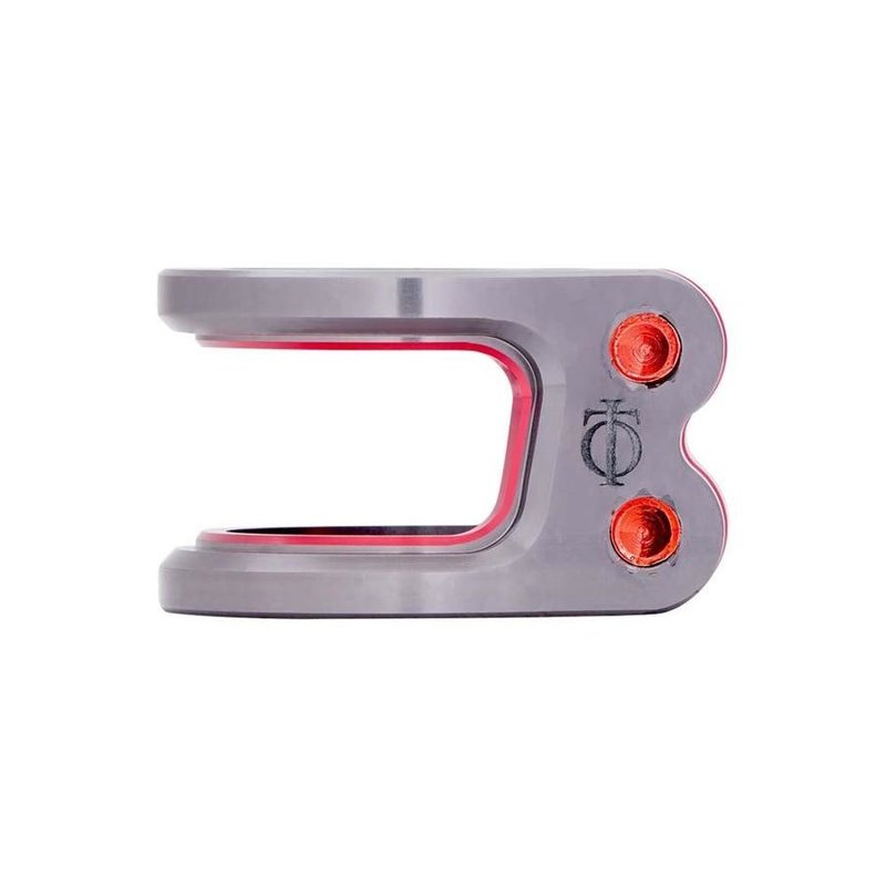 Oath Components Carcass 2 Bolt Clamp Red/Titanium