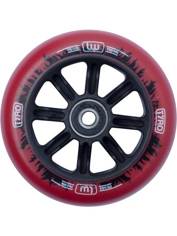 Longway Tyro Flame Nylon Kern Wheels Red