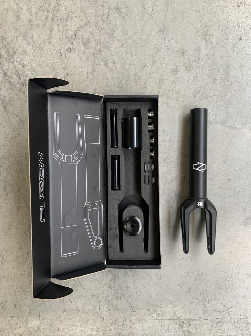 Fuzion  Paradox Fork Matte Black