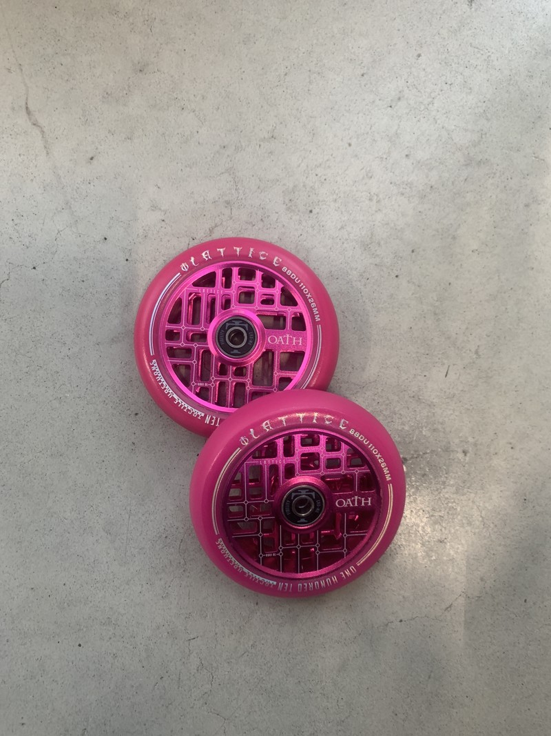 Oath Components Lattice Wheels Pink