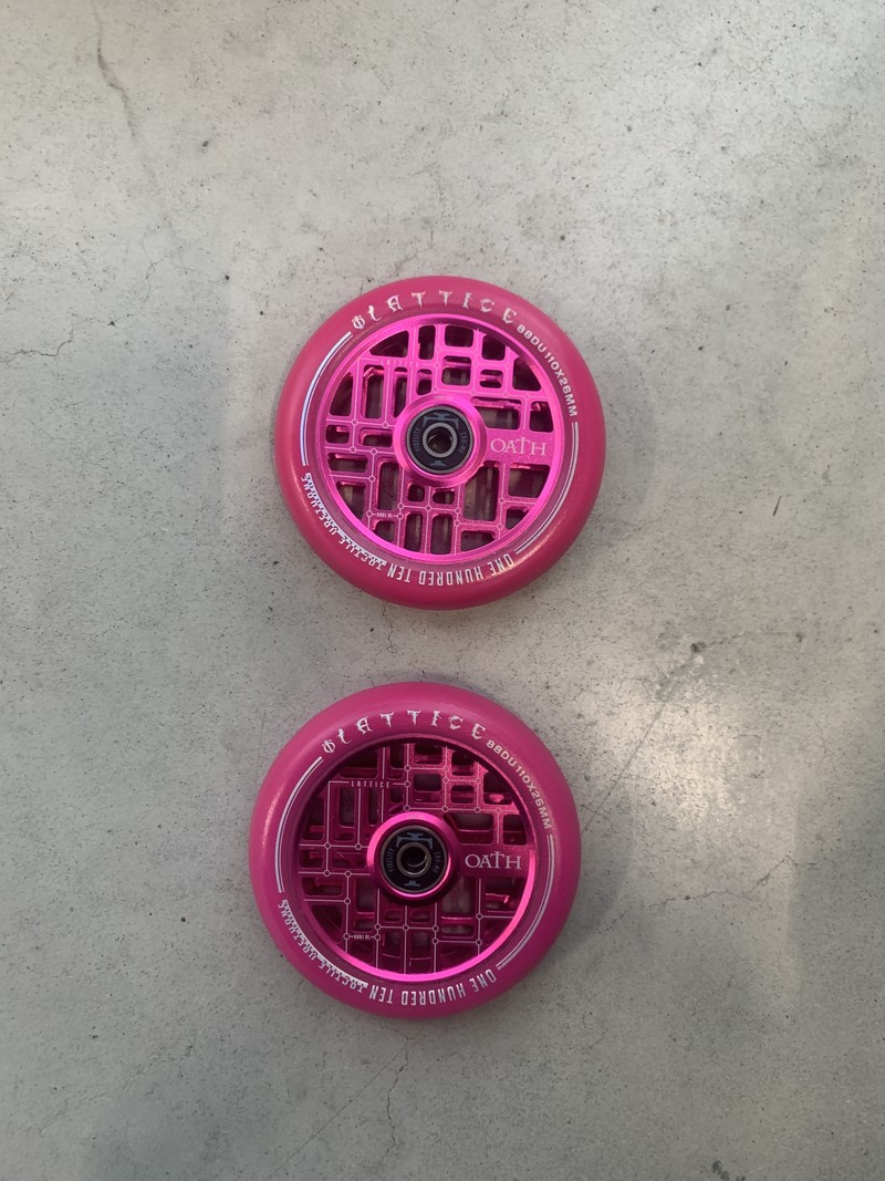 Oath Components Lattice Wheels Pink