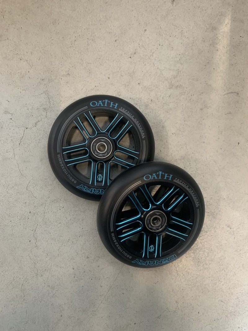 Oath Components Binary Wheels Black/Blue