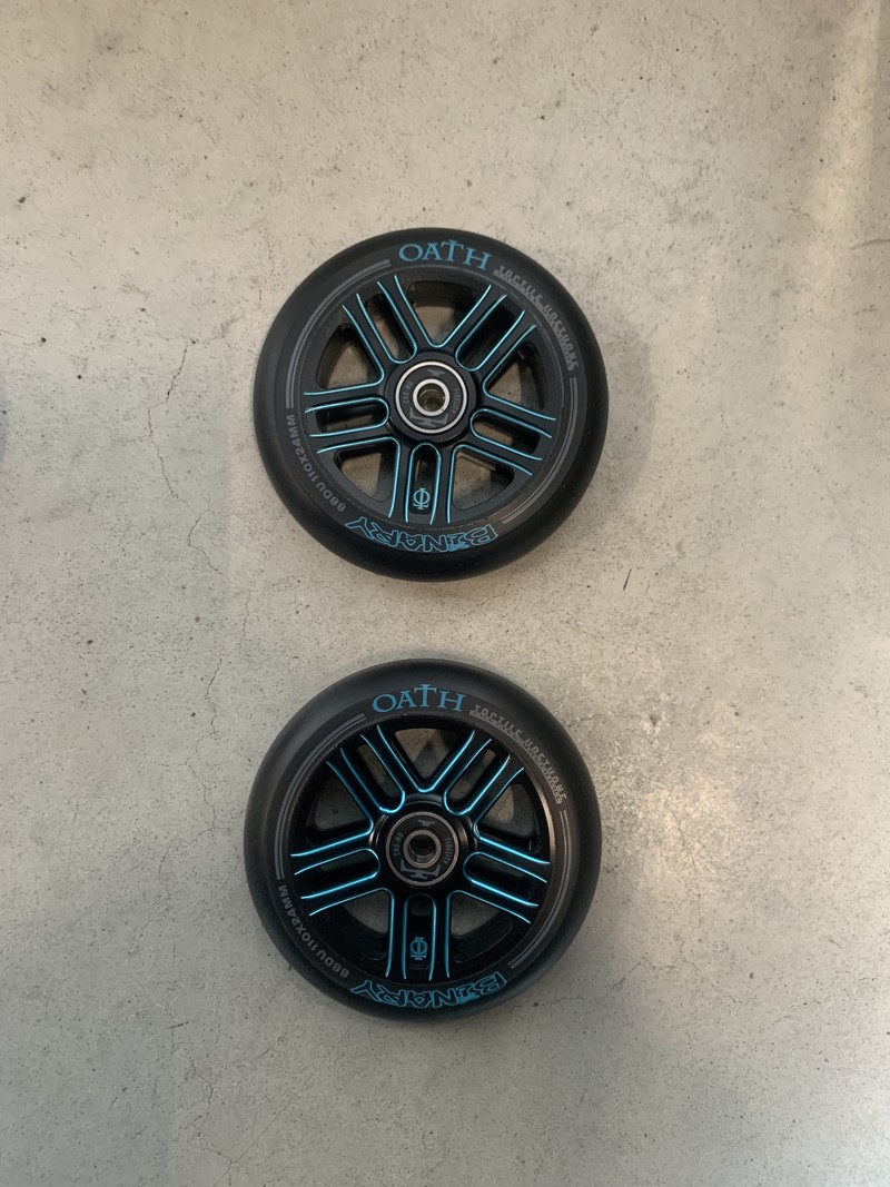 Oath Components Binary Wheels Black/Blue