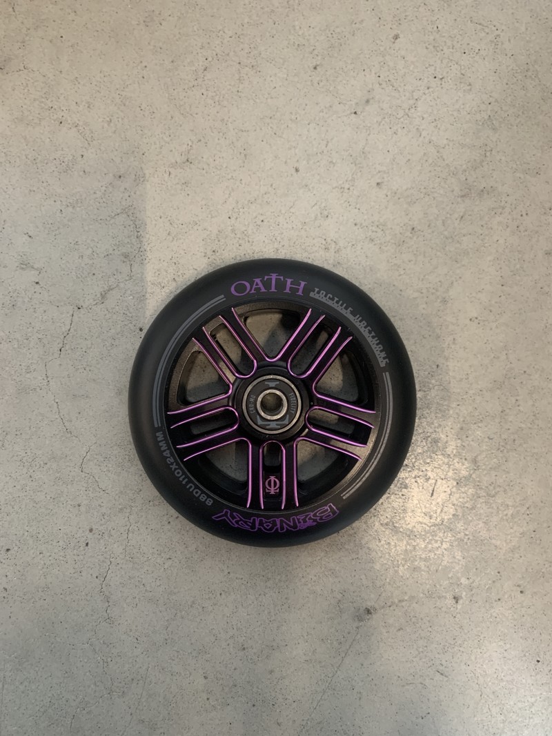 Oath Components Binary Wheels Black/Purple