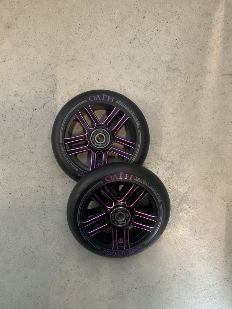 Oath Components Binary Wheels Black/Purple