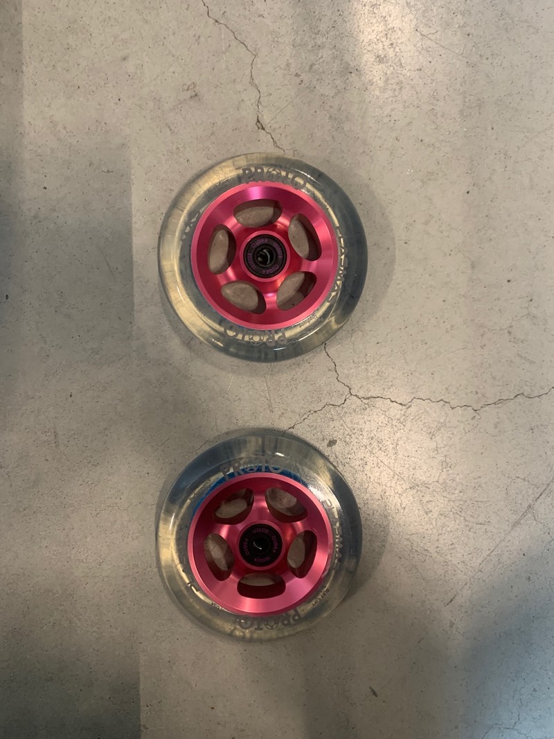 Proto Plasma Wheels Neon Pink