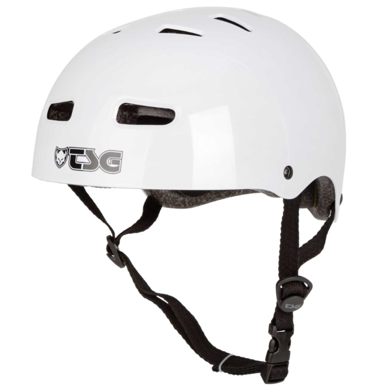 TSG Skate/BMX Helm Injected White