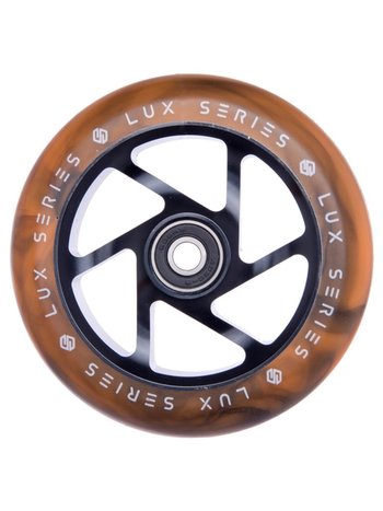 Striker Lux Spoked Wheels Orange Swirl