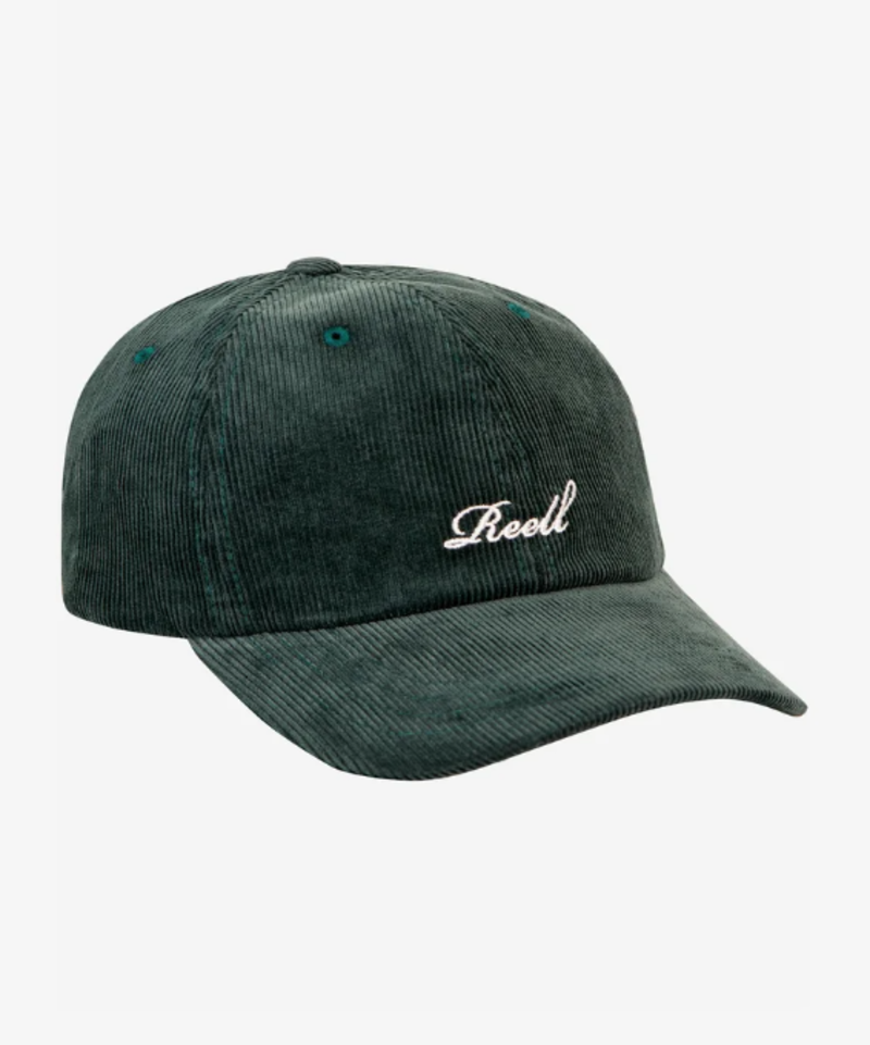 Reell Single Script Cap Dark Green Cord