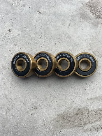 Gassey  End of Day Titanium  Bearings