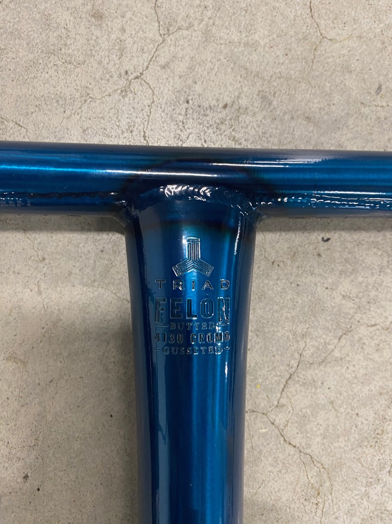 TRIAD  Felon Oversized T-Bar Blue