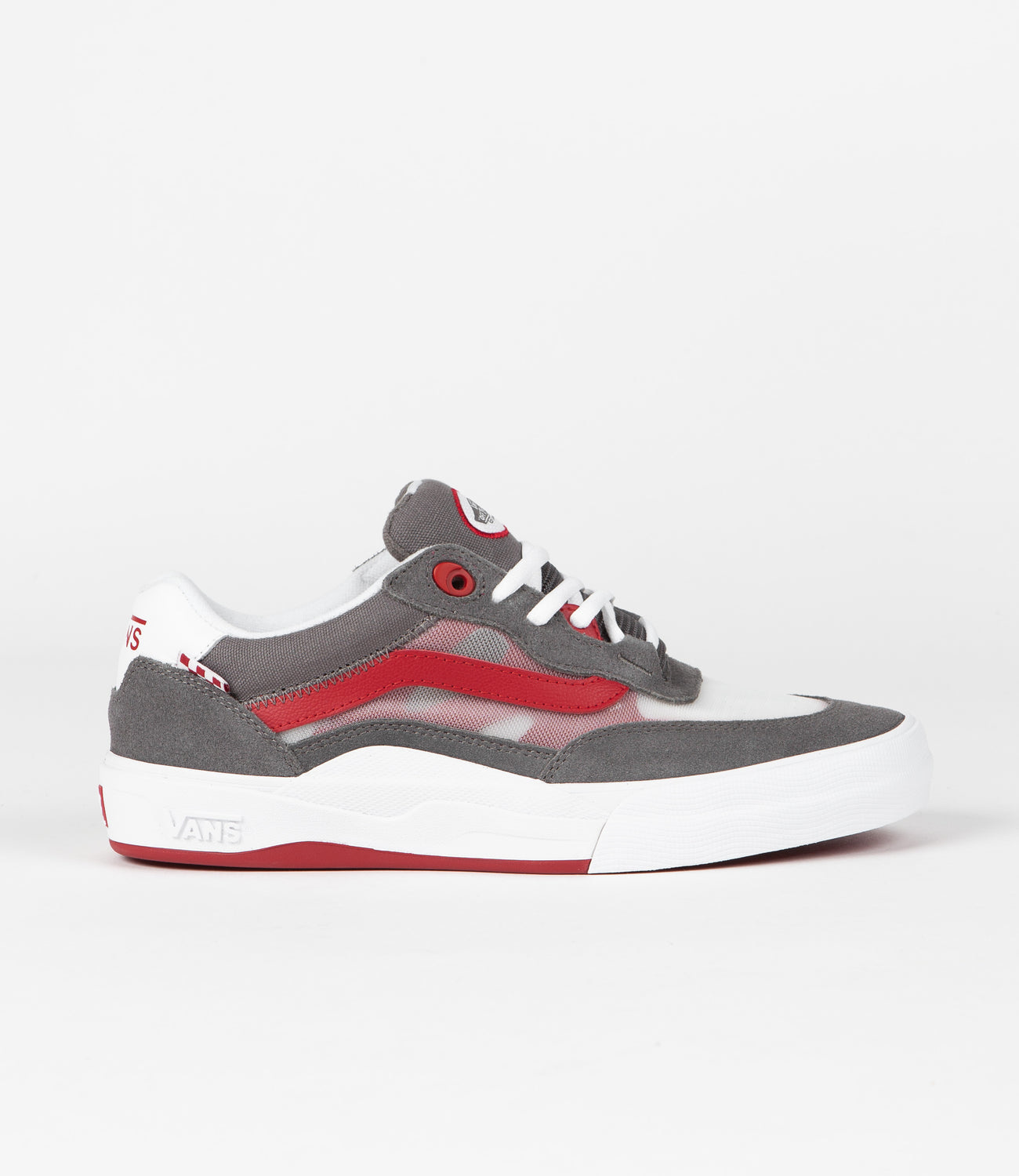 Vans Wayvee Grey/Red | @SC Skateshop - Samcity Skateshop