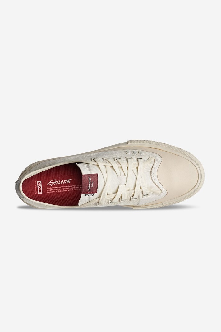 Globe Gillette ANtique White Skate Shoes