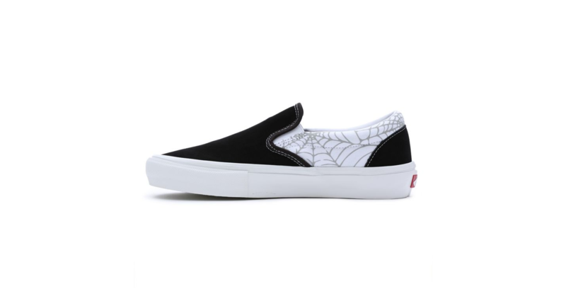 Vans Black Widow Slip On Black White