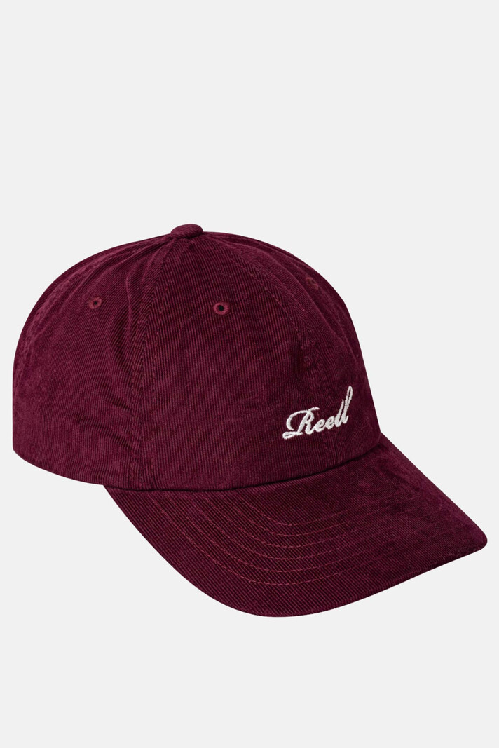 Reell Single Script Cap Burgundy Cord