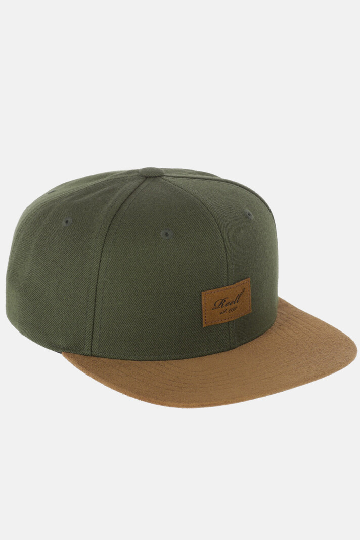 Reell Suede cap Dark Olive