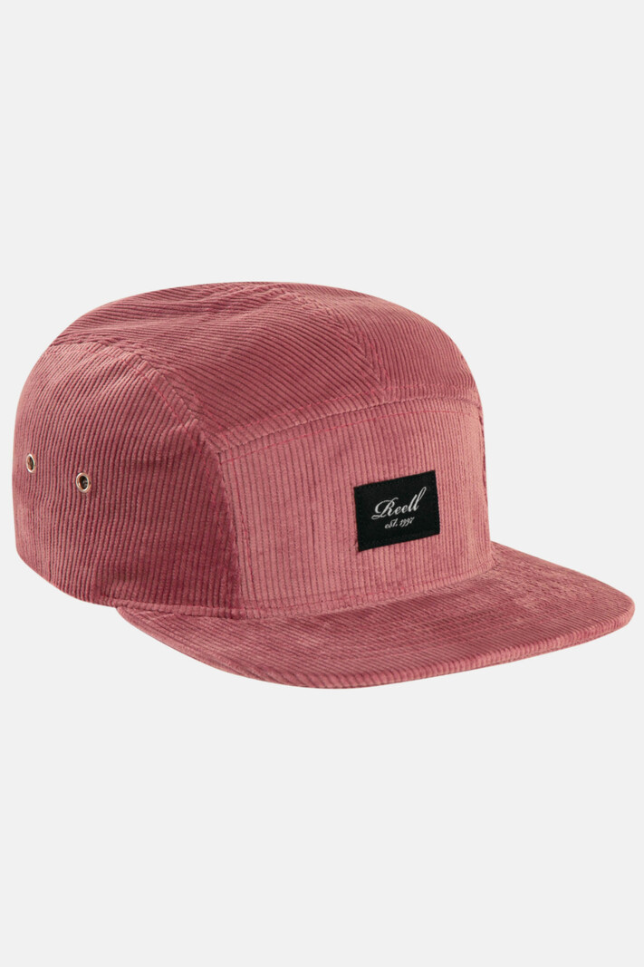 Reell 5 Panel Cap Mauve cord