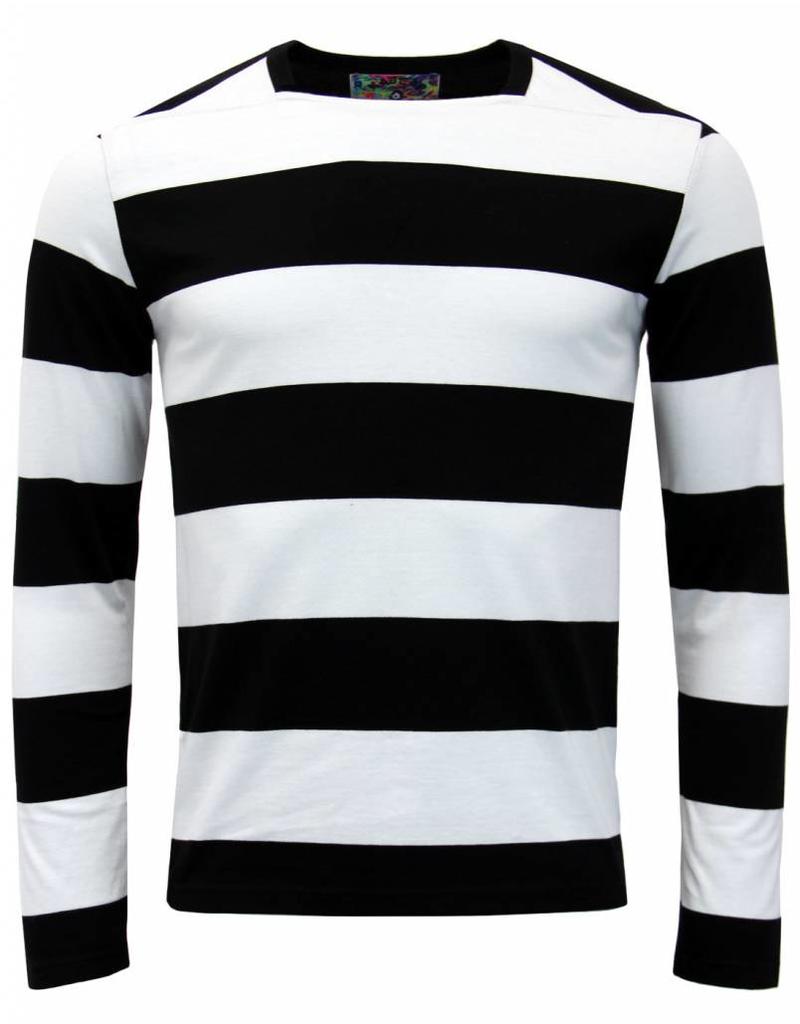 Madcap England Shirt mit breiten Streifen