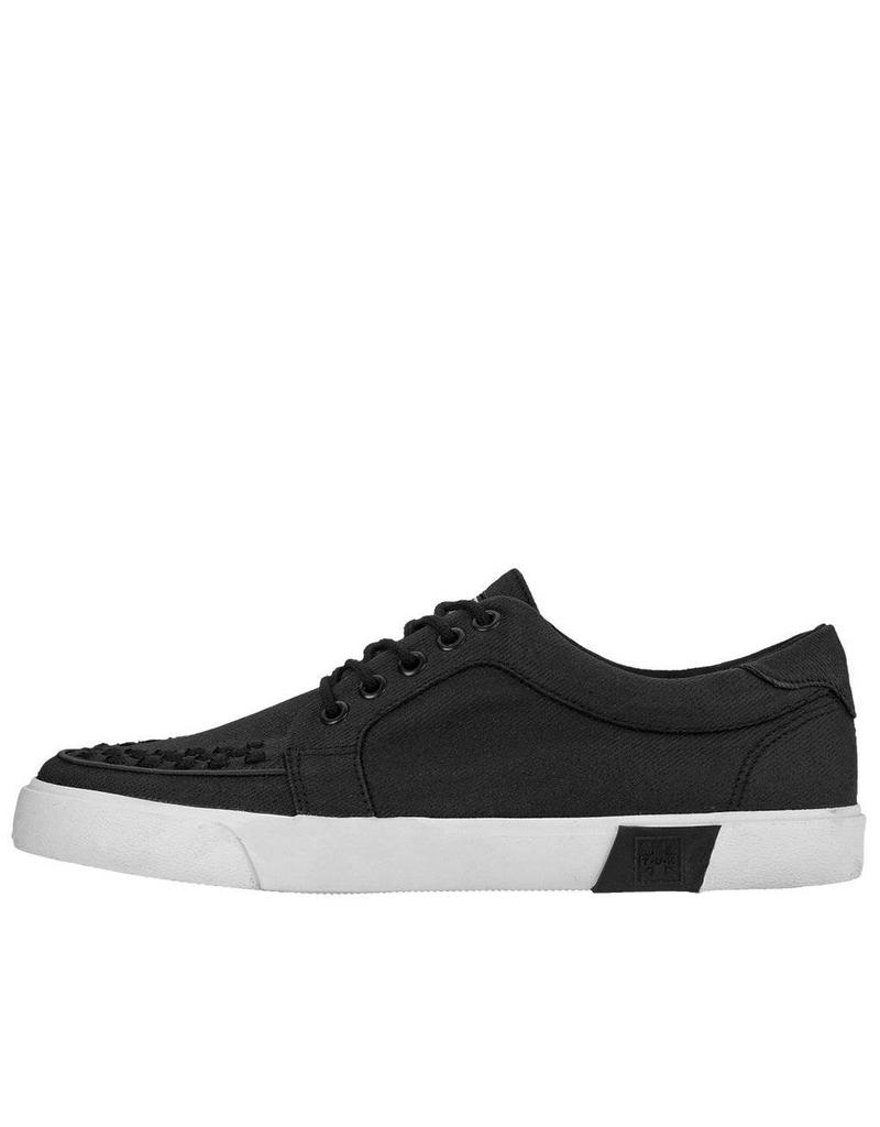T.U.K. Footwear Black Twill No-Ring VLK Sneaker