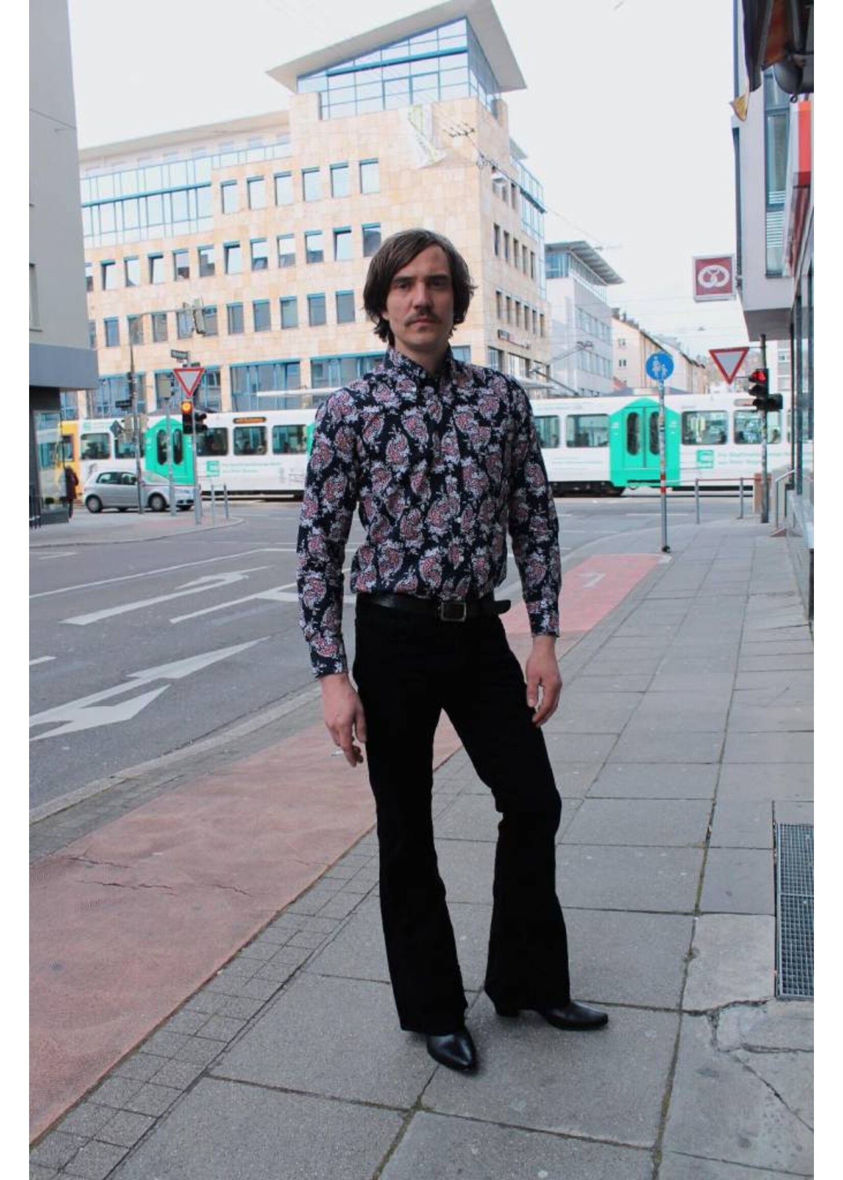 Killer Schlag Cordhose schwarz