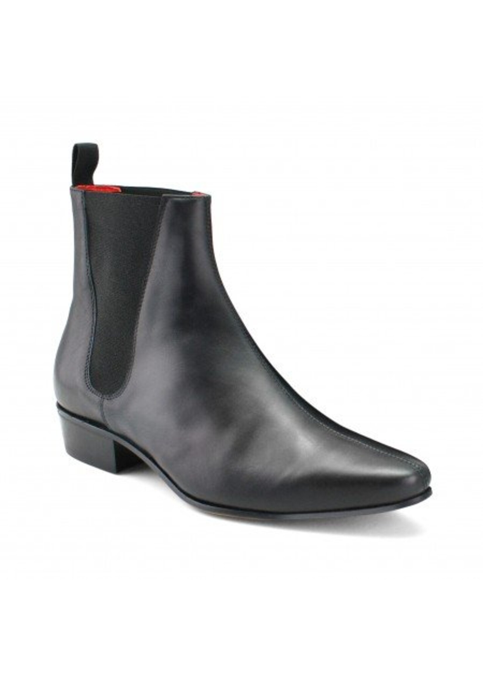 Low Cavern Boot Leder schwarz