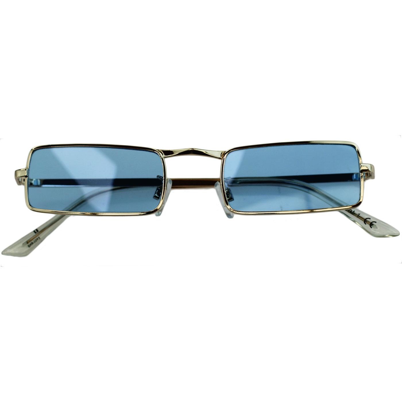 blaue gläser sonnenbrille
