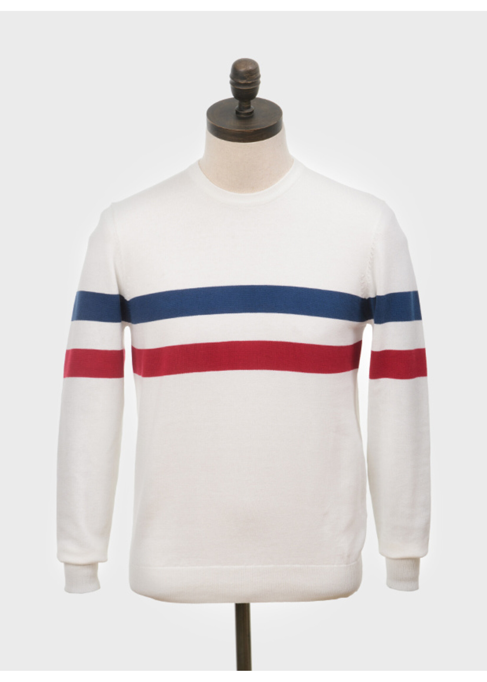 Pulli mit farbigen Streifen