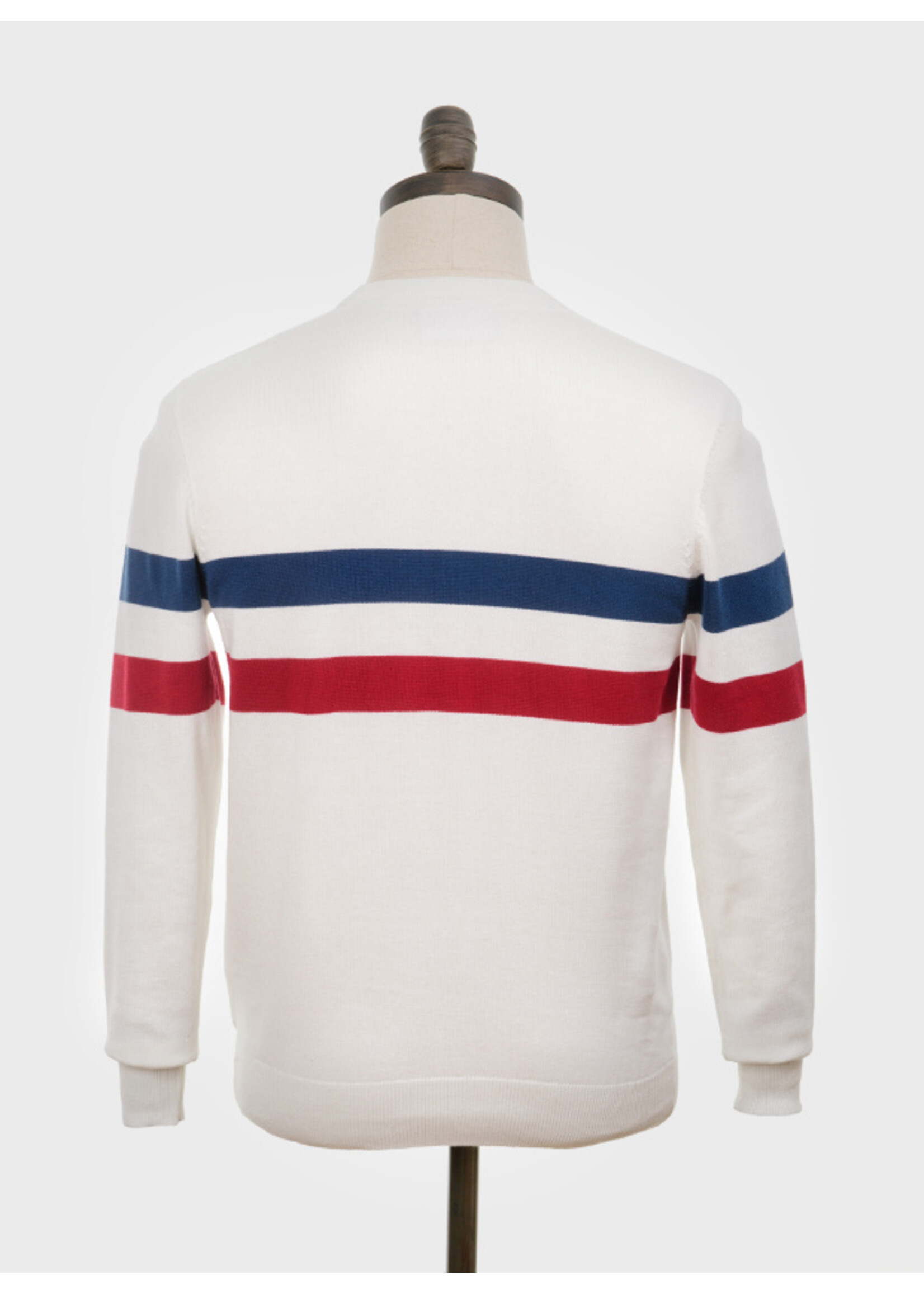 Pulli mit farbigen Streifen