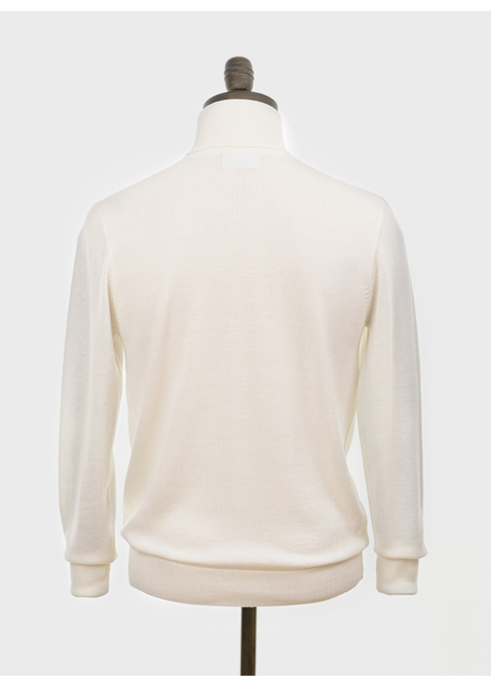 Rollkragenpullover in creme