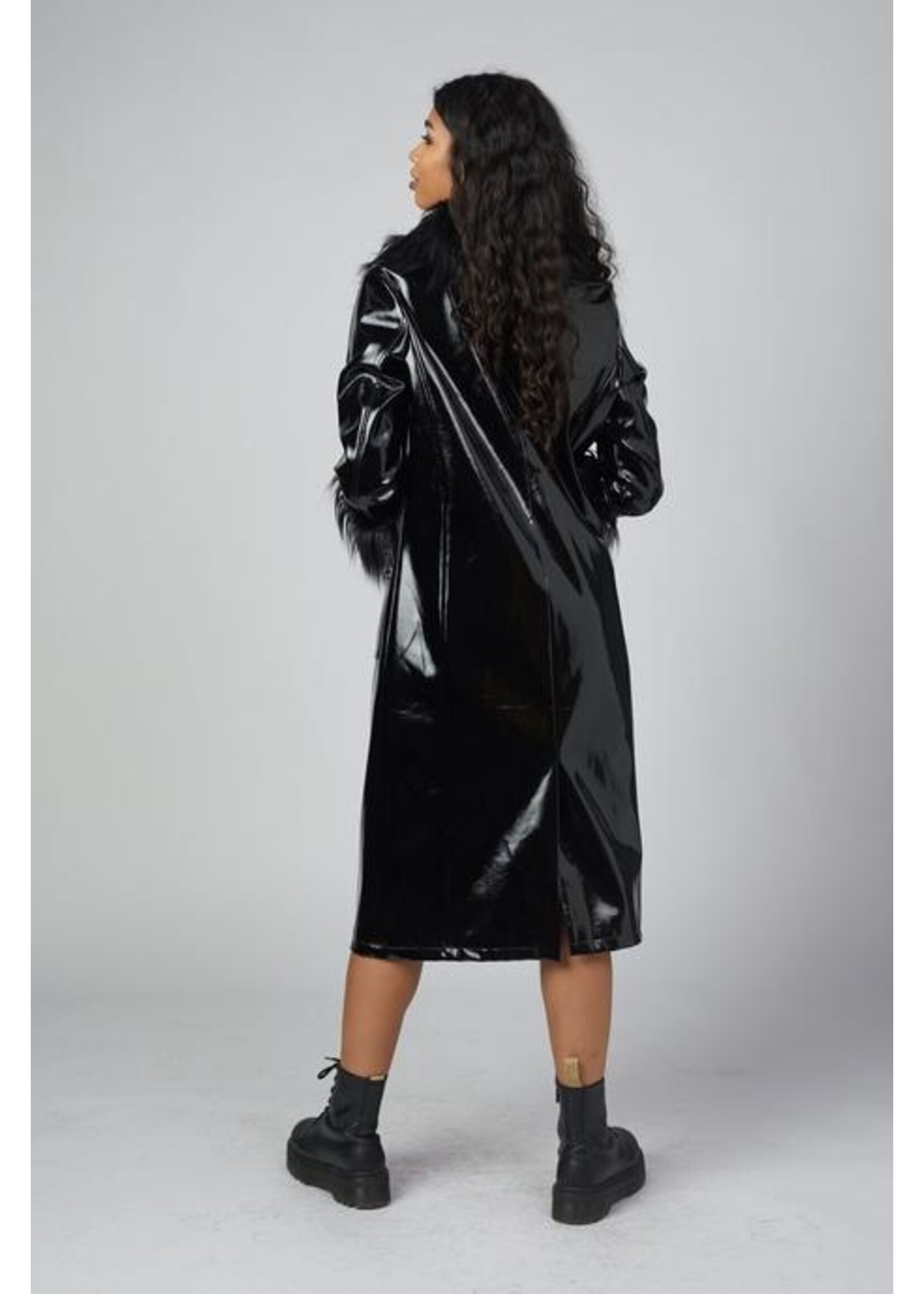 Mantel 'Misfit' Retro Stil