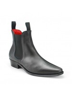 Classic Boot in schwarzem Leder
