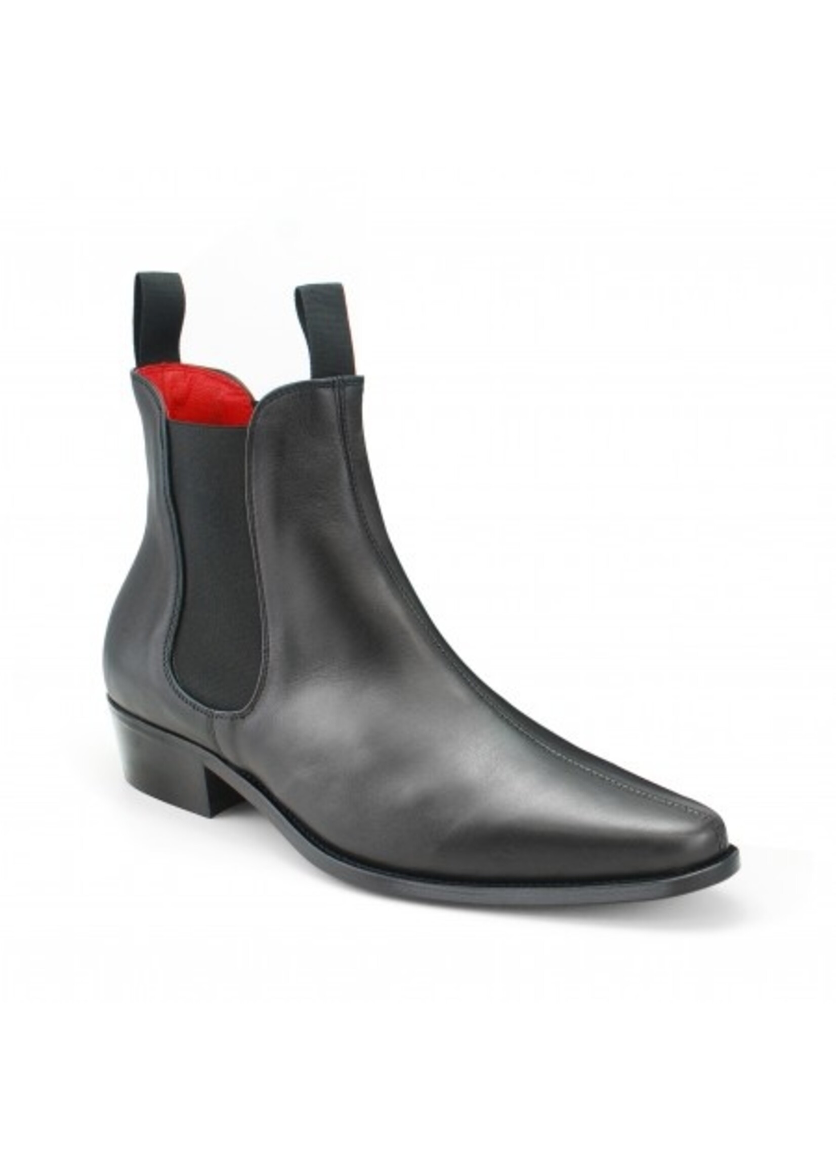Classic Boot in schwarzem Leder