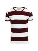 T-Shirt mit breiten Streifen