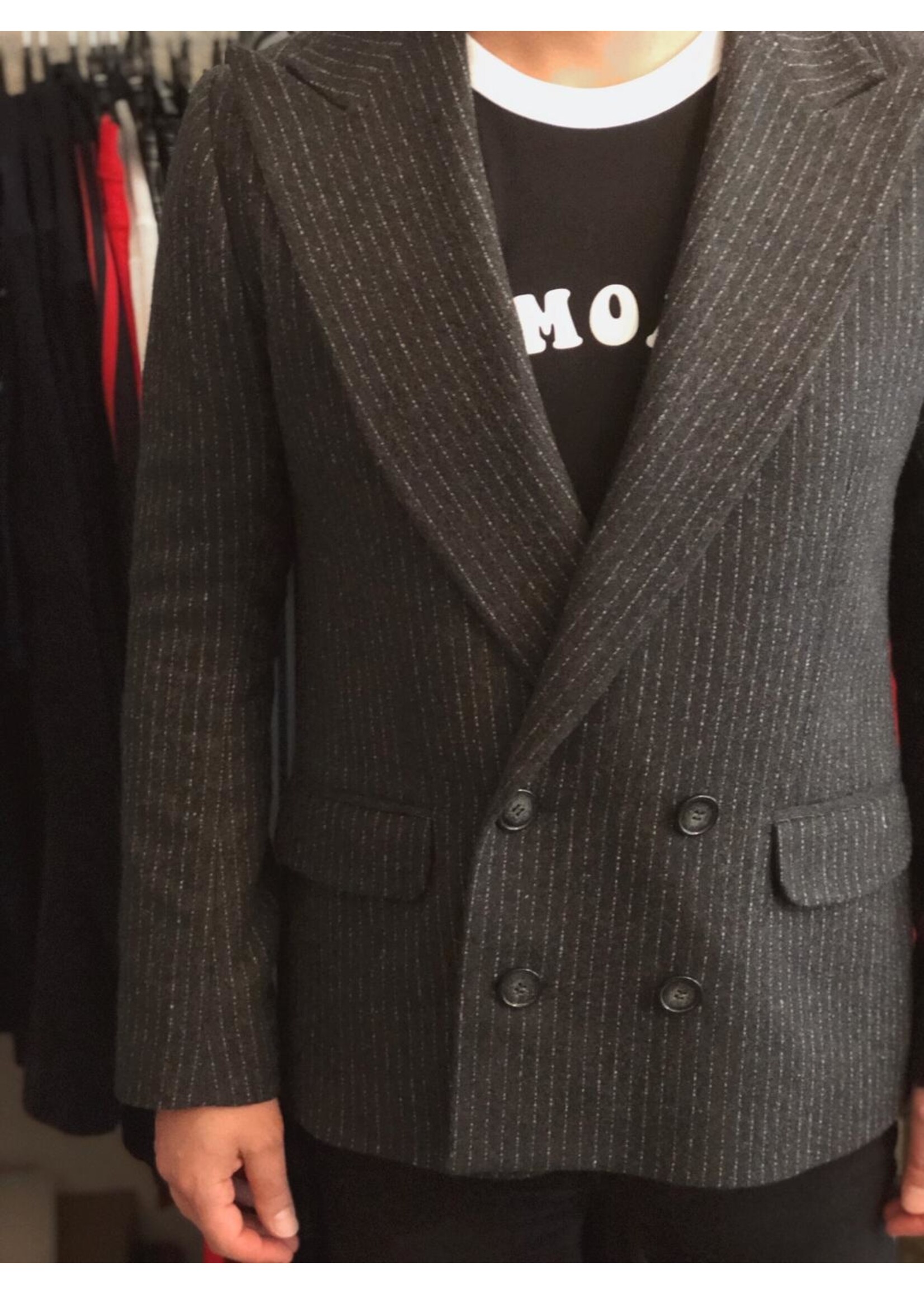 Jacke in anthrazit