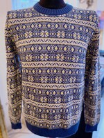 Strickpullover mit Norwegermuster