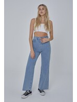Weite Jeans blau