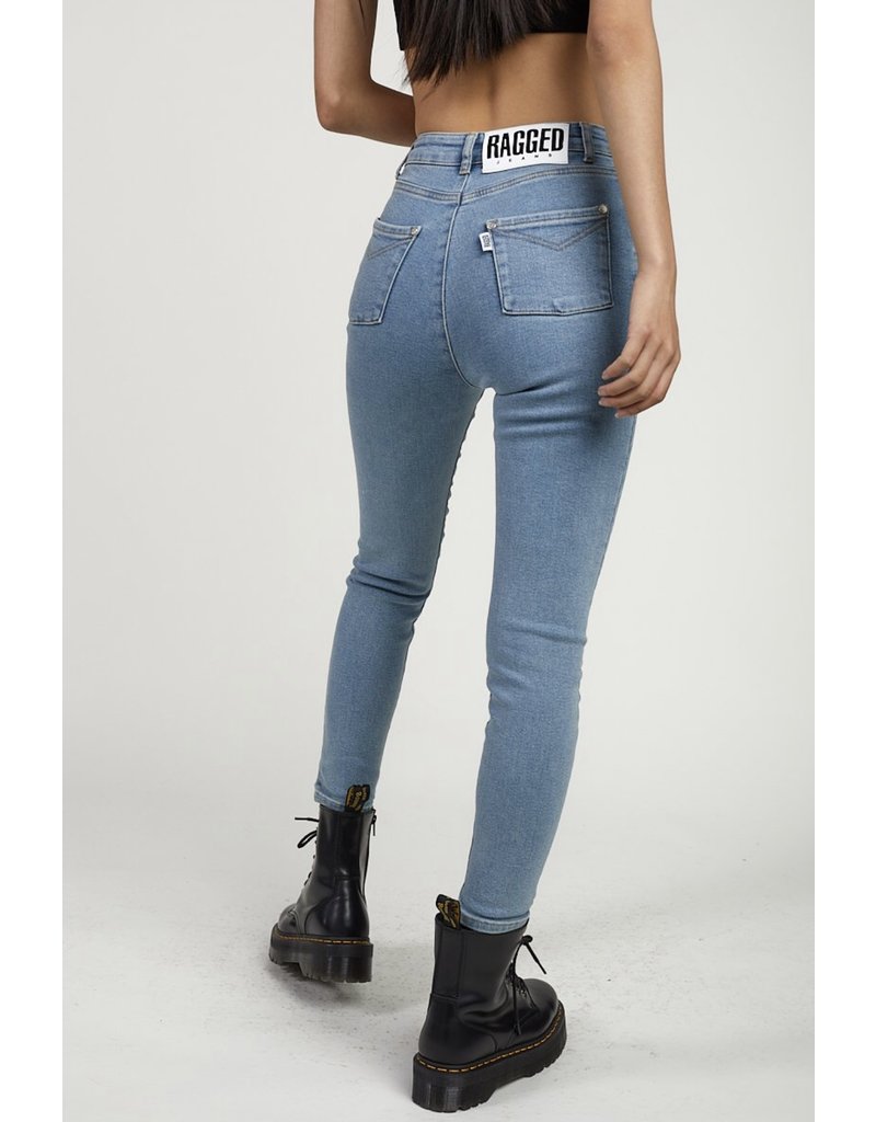 The Ragged Priest Jeans 'Vapour' in light blue
