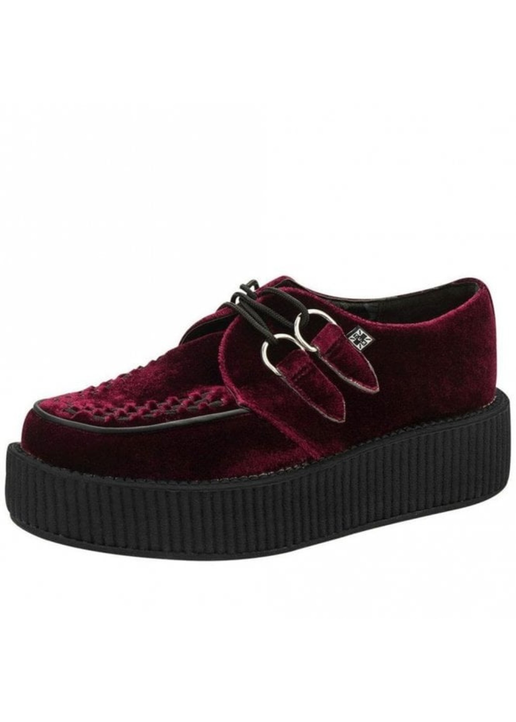 Creeper Double Samt in rot