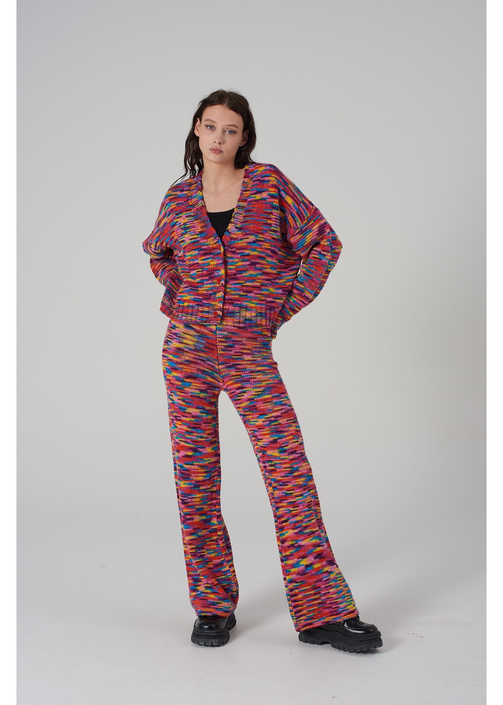 Cardigan bunter Strick